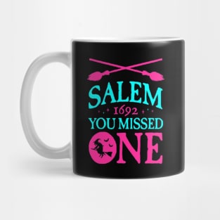 Salem You Missed One 1692 Witch Halloween Mug